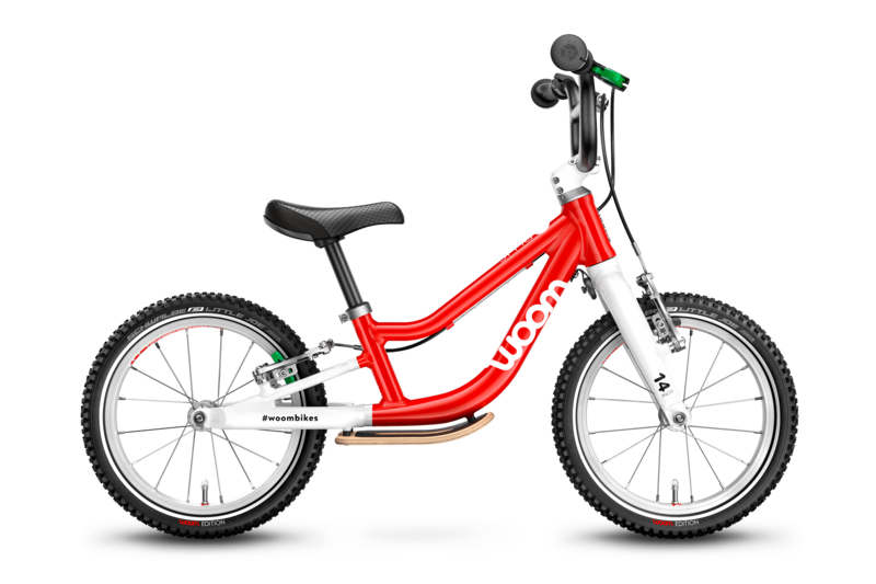 Беговел Woom original 1 PLUS G red 14"