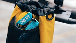 Велосипедный замок Ulac Piccadilly Carabiner Cable Combo Lock Silver