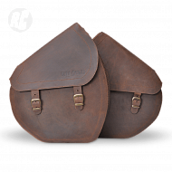 Сумка для велосипеда  The Ruffian Leather Saddle Bag Left Brown
