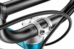 Детский велосипед Woom go 4 metallic blue 20”