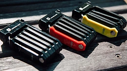 Велосипедный замок Ulac Monoblade Pocket Folding Lock Black