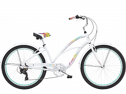 Велосипед Electra Cruiser Lux 7D Step Thru Flowers 24"