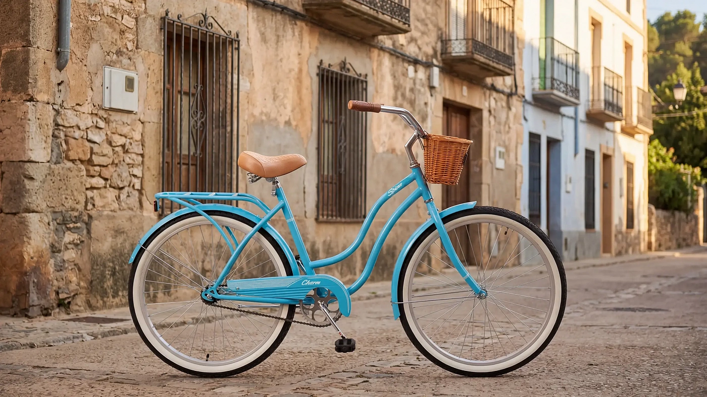 Велосипед круизер Spinn Charm 3-speed Pastel Blue