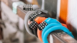 Велосипедный замок Ulac 1970 Memory Cable Lock Combo Grey
